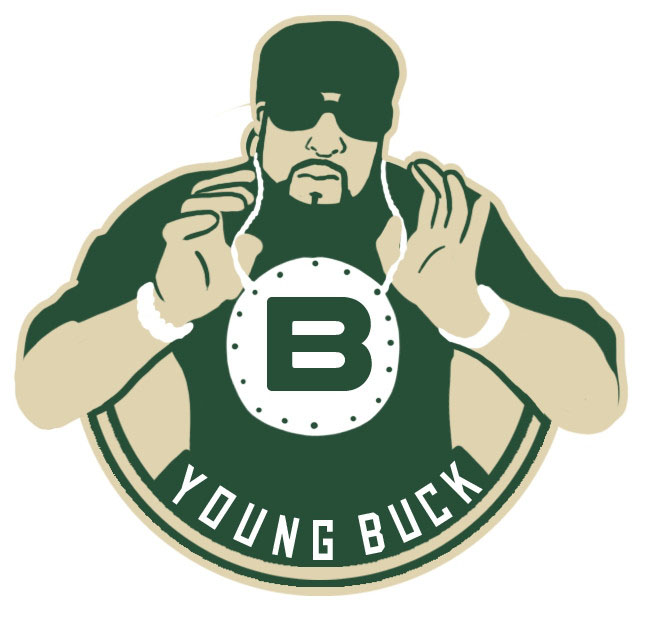 Milwaukee Bucks Young Buck Logo fabric transfer